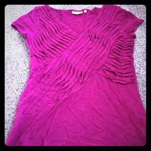 Anthropologie Deletta sz M V-neck shirt